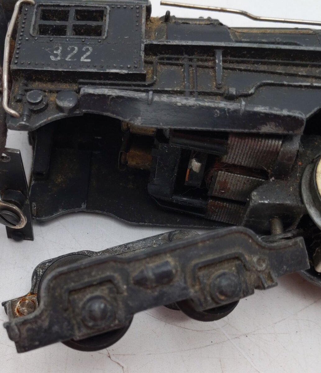 American Flyer 322 Vintage S NYC 4-6-4 Hudson Steam Locomotive & Tender