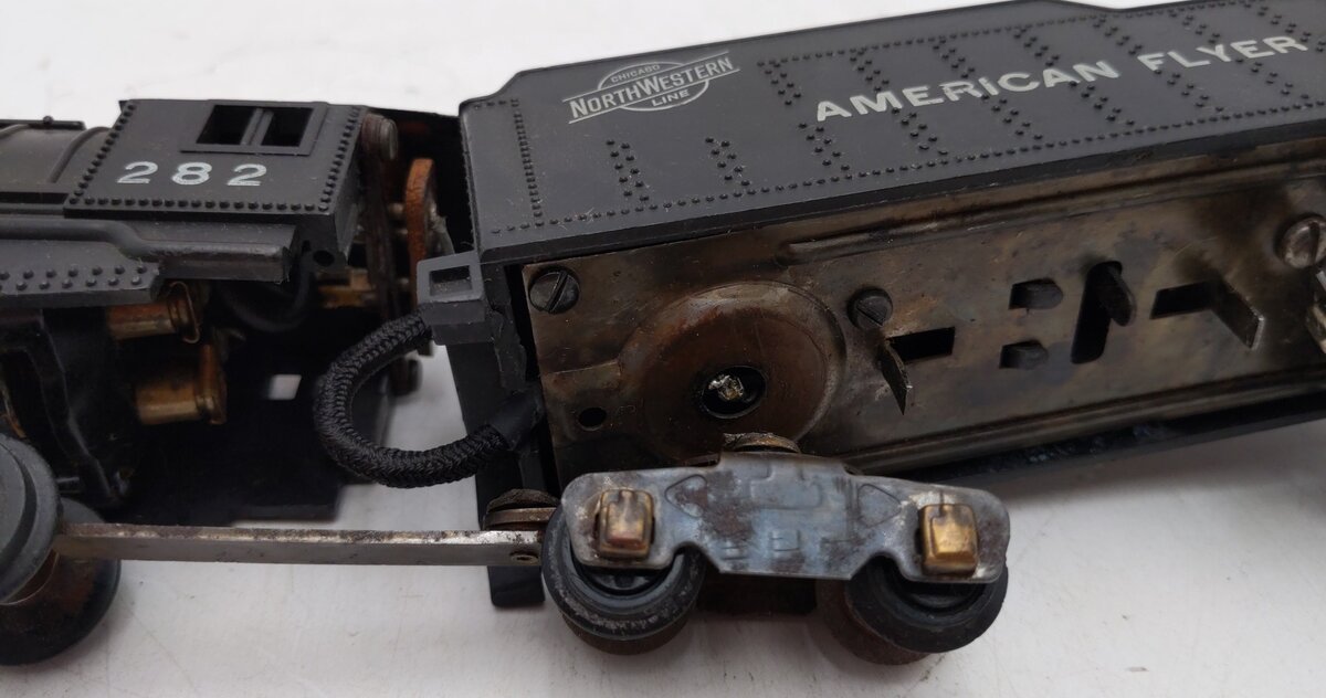 American Flyer 282 Vintage S 4-6-2 Pacific Steam Locomotive & Tender #282