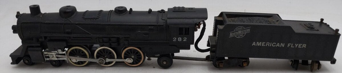 American Flyer 282 Vintage S 4-6-2 Pacific Steam Locomotive & Tender #282