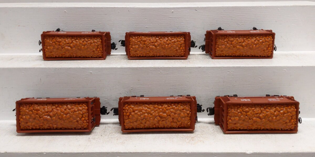 Lionel 2243170 O Bessemer & Lake Erie Standard O Ore Cars #2 (Set of 6)