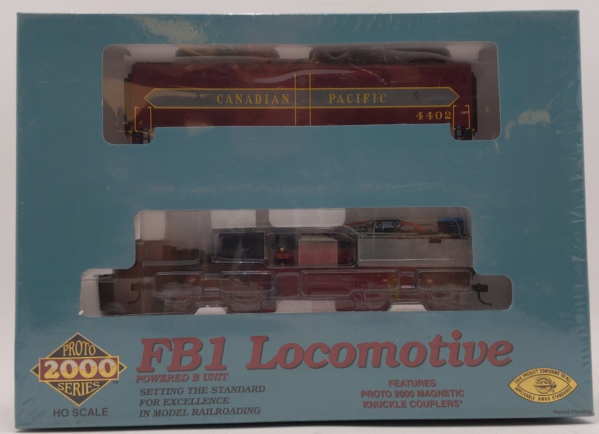 Proto 2000 96040 HO Scale Canadian Pacific Powered Locomotive Set #4002/#4402 MT/Box
