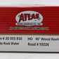 Atlas 20003816 HO White Rock Water 40' Wood Reefer Car #55026