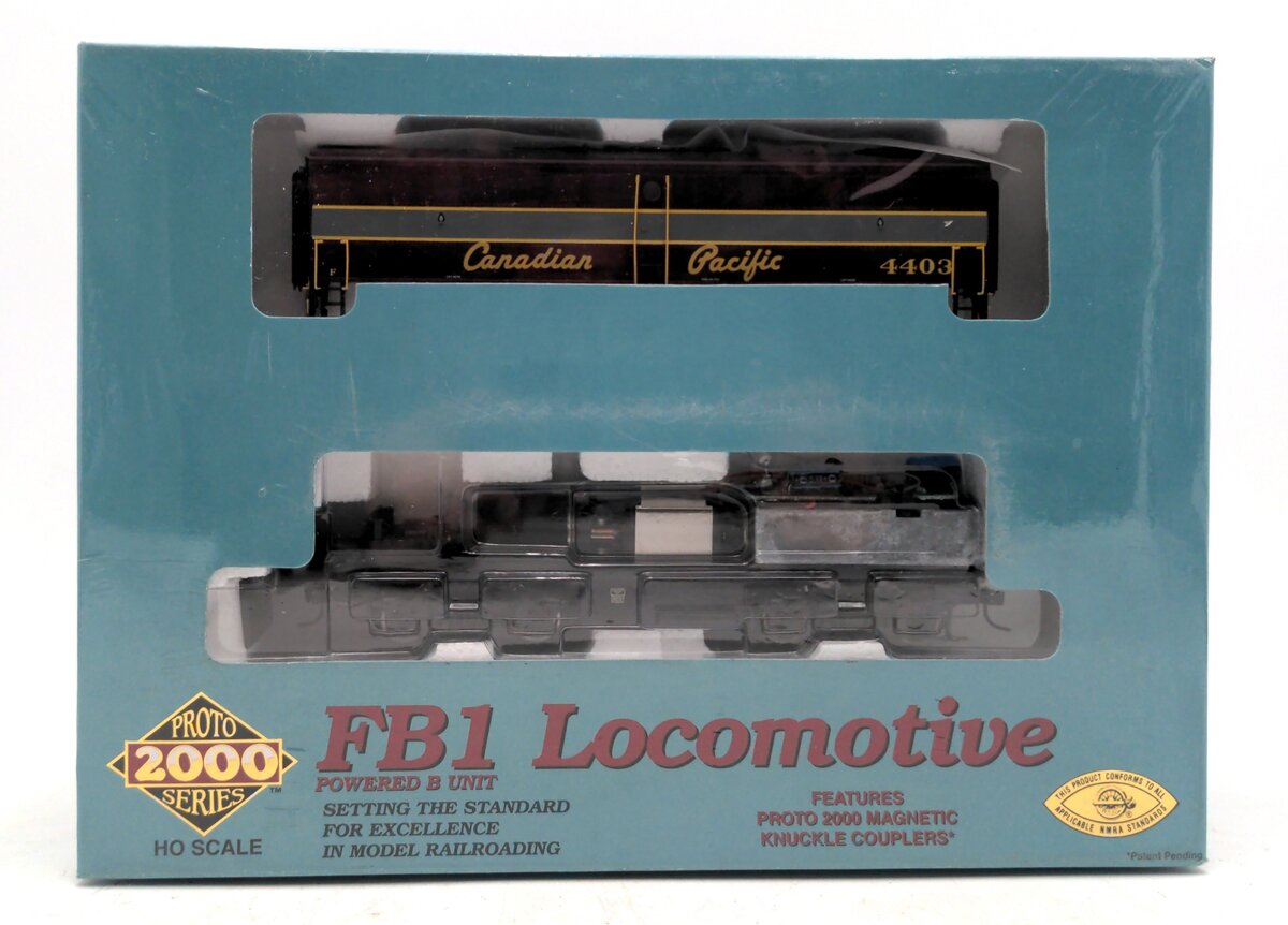 Proto 2000 96043 HO Scale Canadian Pacific FAB1 Diesel Locomotive Set #4403,4406 MT/Box