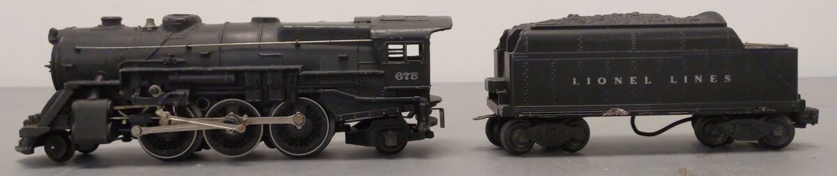 Lionel 675 Vintage O 2-6-2 K4 Pacific Die-Cast Steam Locomotive w 6466WX Tender VG