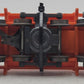 Lionel 6362-55 Vintage O Flat Car w/ 3 Trucks--Serif Letter Version EX