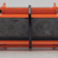 Lionel 6362-55 Vintage O Flat Car w/ 3 Trucks--Serif Letter Version EX