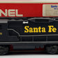 Lionel 6-8255 O Gauge Santa Fe GP-9 Dummy Diesel Locomotive EX/Box