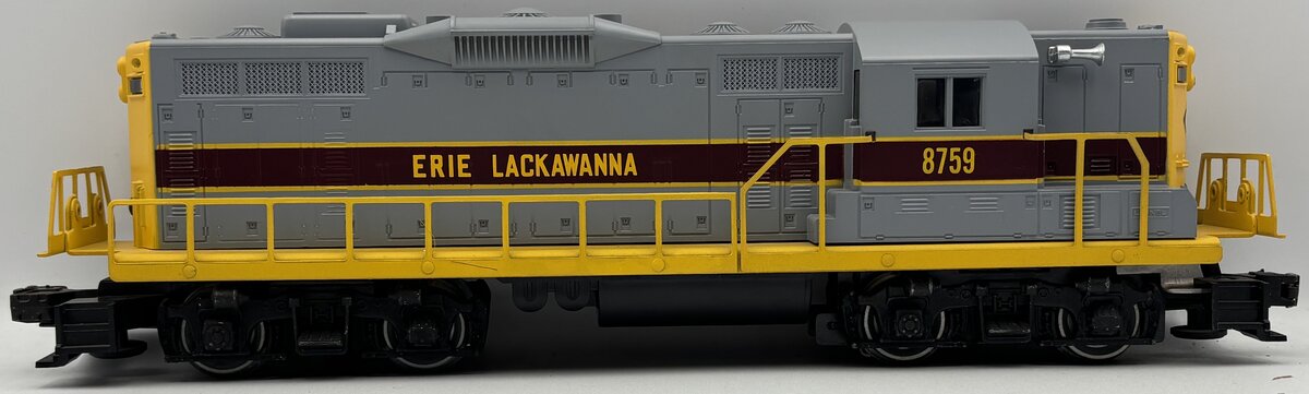 Lionel 6-8759 O Gauge Erie Lackawanna GP-9 Powered Diesel Locomotive EX/Box