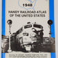 1948 handy railroad atlas of the united states Paperback Book By Rand McNally VG