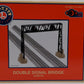 Lionel 6-83174 O Double Signal Bridge LN/Box