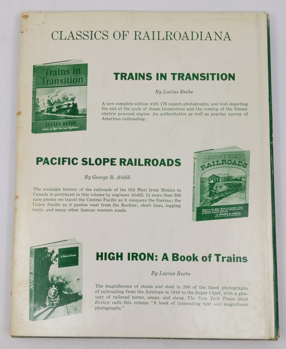 This Was Railroading Hardcover Book By George B. Abdill VG