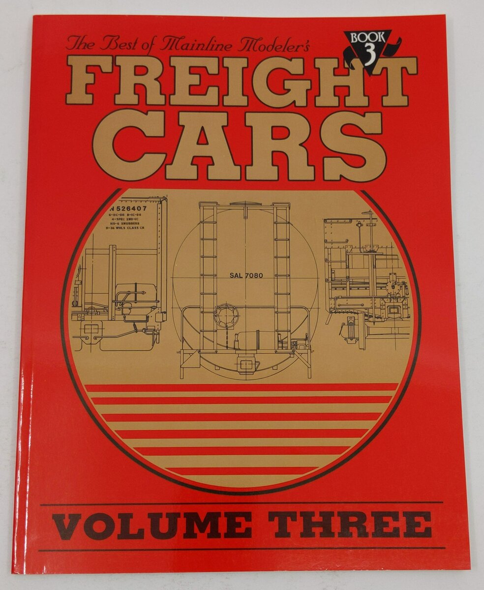 Best of Mainline Modeler's: Freight Cars Book3 Paperback Book Phoenix Publishing VG