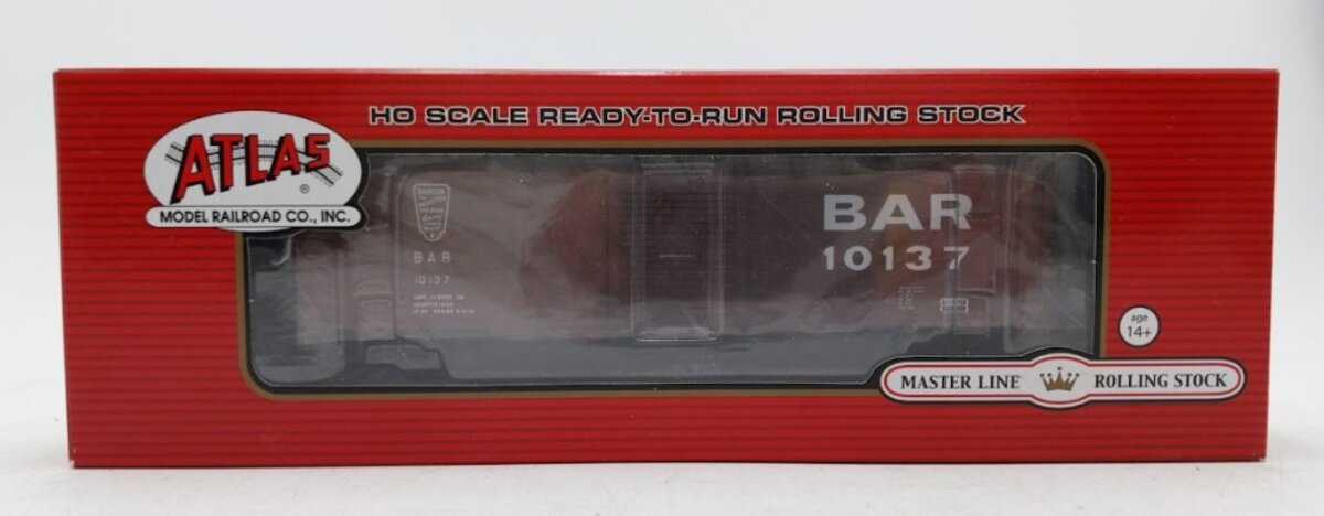 Atlas 20003379 HO Scale Bangor & Aroostook 50' Postwar Single Door Box #10137