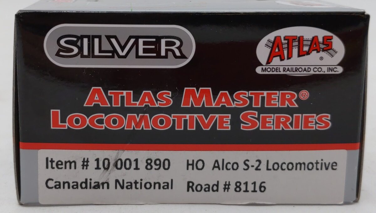 Atlas 10001890 HO Scale Canadian National Alco S-2 Locomotive #8116