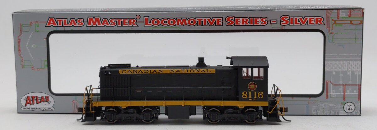 Atlas 10001890 HO Scale Canadian National Alco S-2 Locomotive #8116