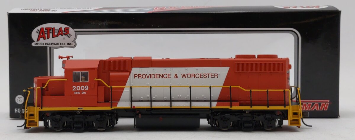 Atlas 10001219 HO Providence & Worcester TM GP38-2 Diesel Locomotive #2009