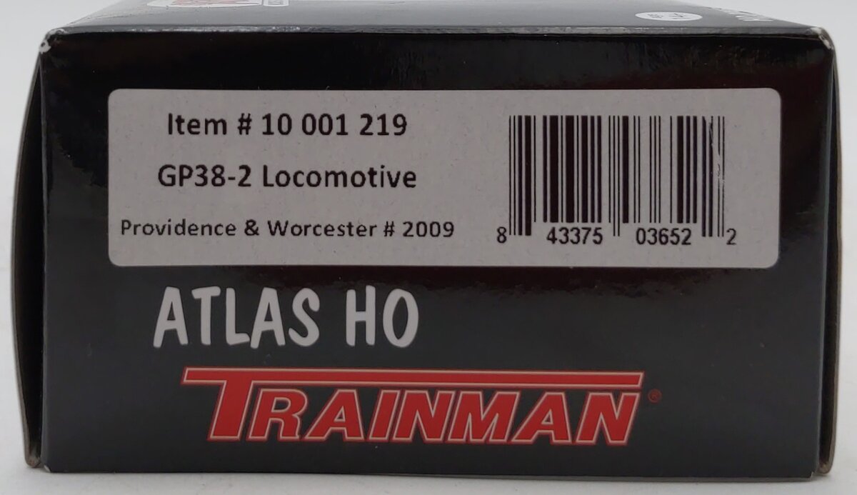 Atlas 10001219 HO Providence & Worcester TM GP38-2 Diesel Locomotive #2009