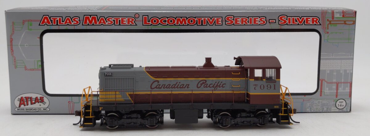 Atlas 10001468 HO Canadian Pacific Alco S-2 Diesel Locomotive #7091
