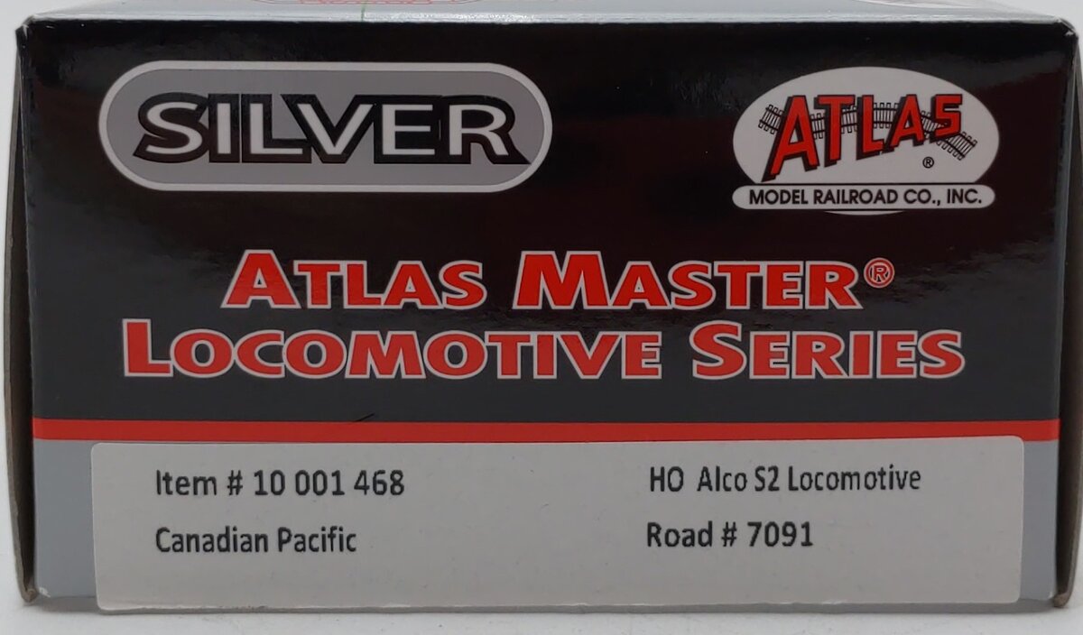Atlas 10001468 HO Canadian Pacific Alco S-2 Diesel Locomotive #7091