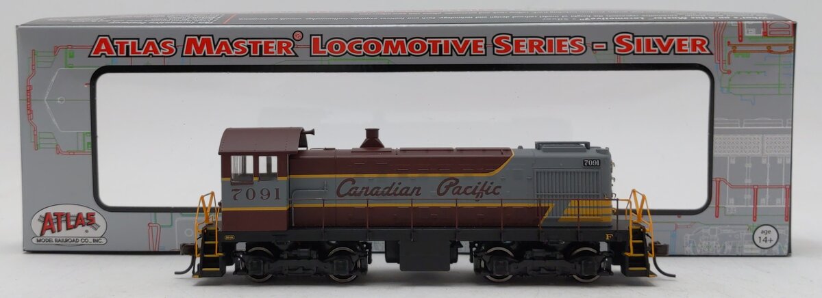 Atlas 10001468 HO Canadian Pacific Alco S-2 Diesel Locomotive #7091