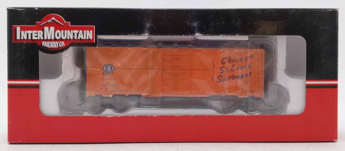 InterMountain 45823-04 HO Scale C&EI Modified 40' Boxcar #4 NIB