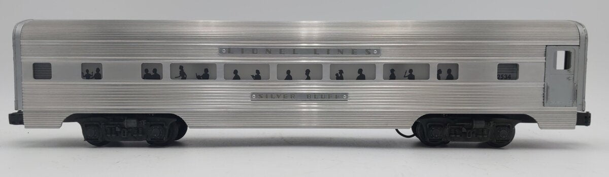 Lionel 2534 Vintage O Lionel Line "Silver Bluff" Aluminum Pullman Car EX