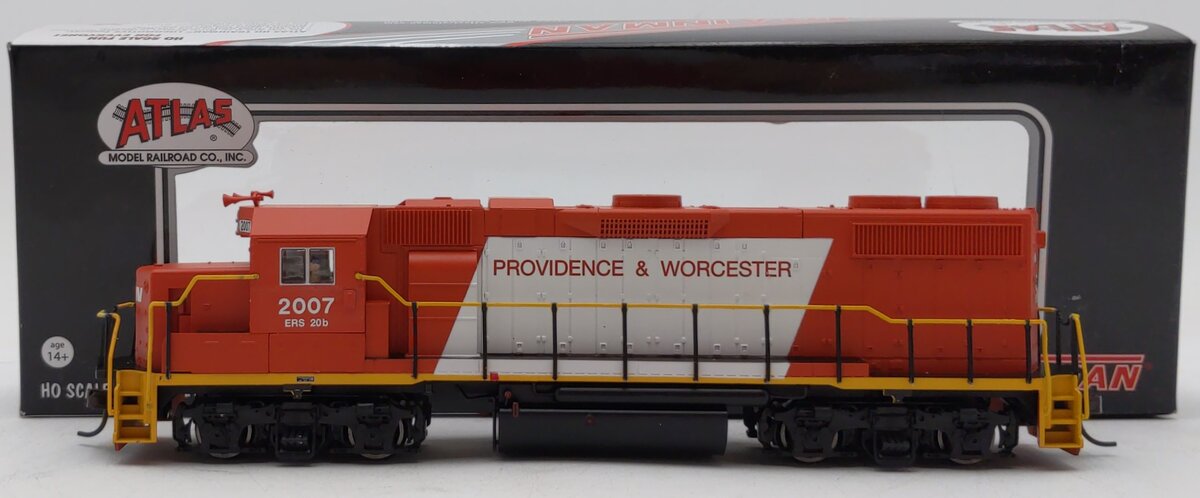 Atlas 10001218 HO Scale TM GP38-2 Providence & Worcester 2007