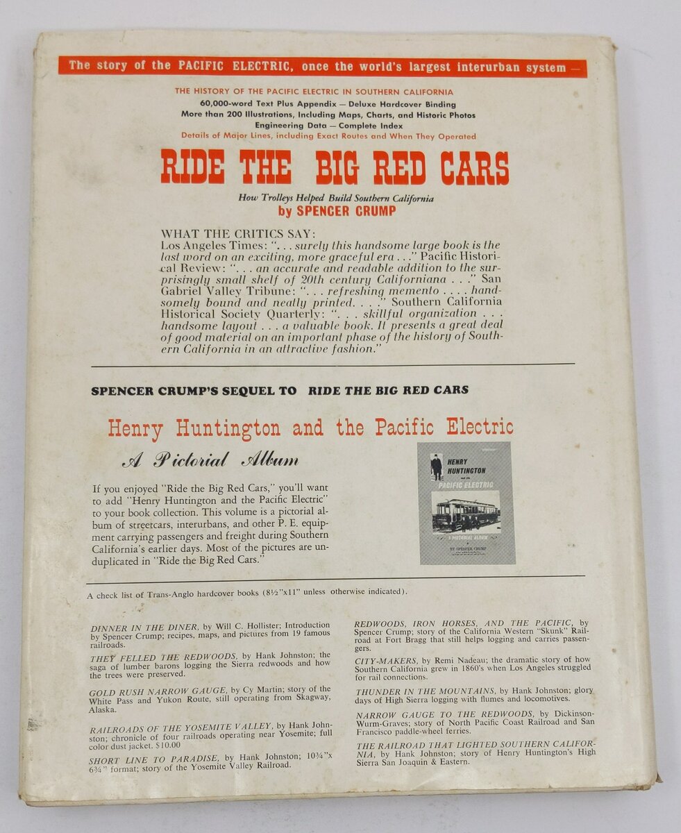 Ride The Big Red Cars Hardcover Book By Spencer Crump