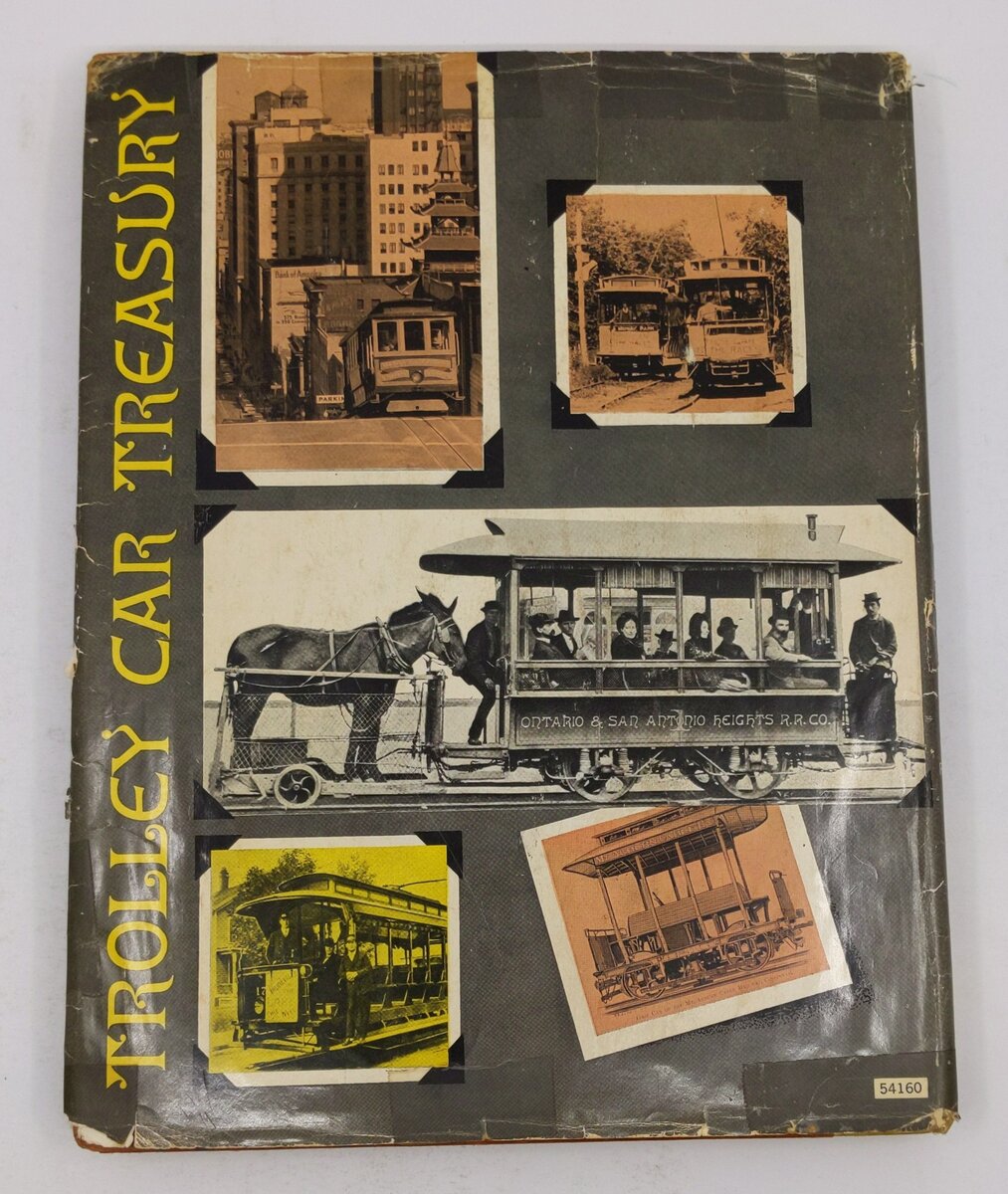 Trolley Car Treasury Hardcover Book By Frank Rowsome Jr