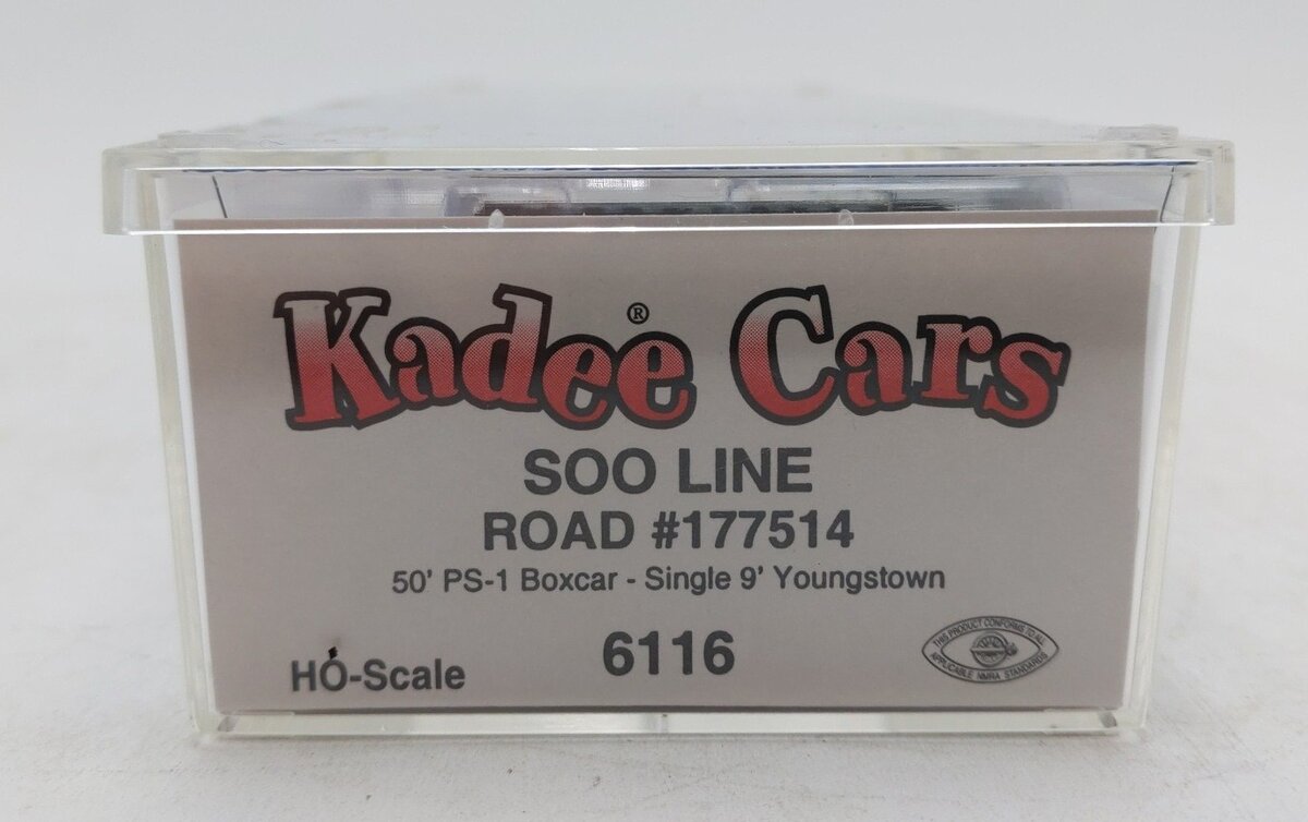 Kadee 6116 HO SOO Line 50' PS-1 Boxcar #177514