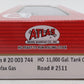 Atlas 20003744 HO Pyrofax Gas SHPX 11,000-Gallon Tank Car with Platform #2511