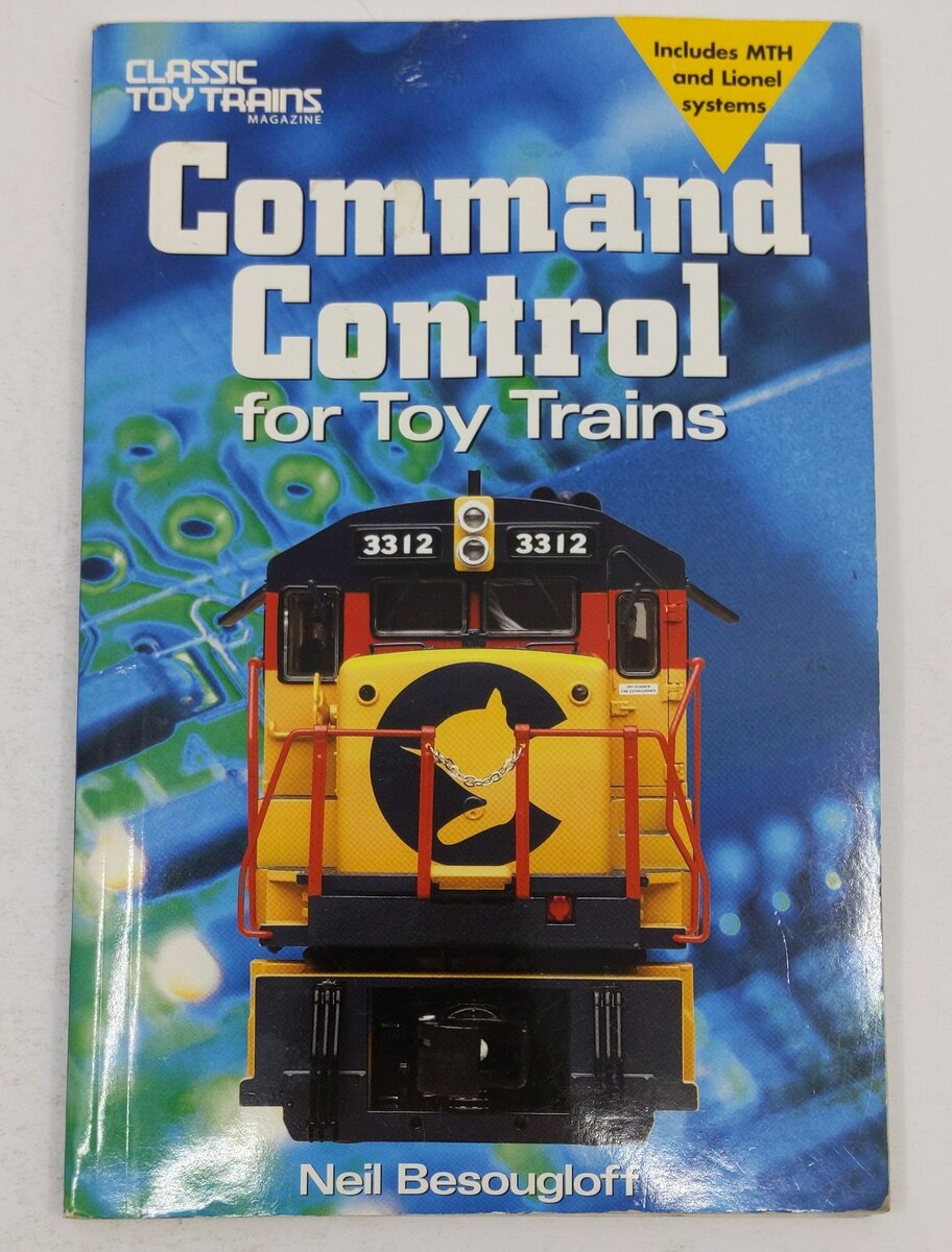 Command Control for Toy Trains Paperback Book By Neil Besougloff