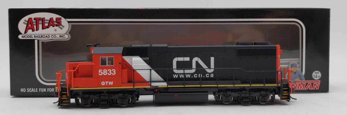 Atlas 10000288 HO Scale Canadian Pacific GP38-2 Locomotive #5833 LN/Box