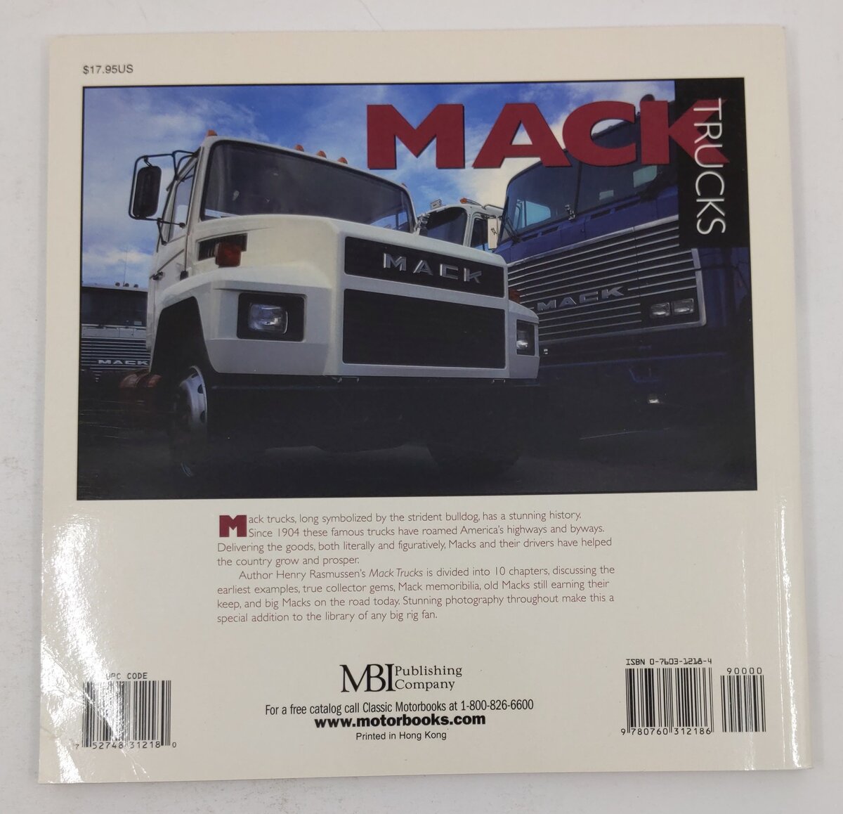 Mack Trucks Paperback Book By Henry Rasmussen VG