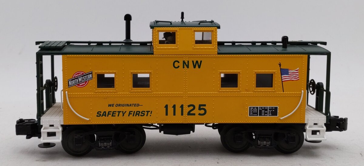 MTH 30-7734 O Chicago NorthWestern Steel Caboose #11125 LN/Box