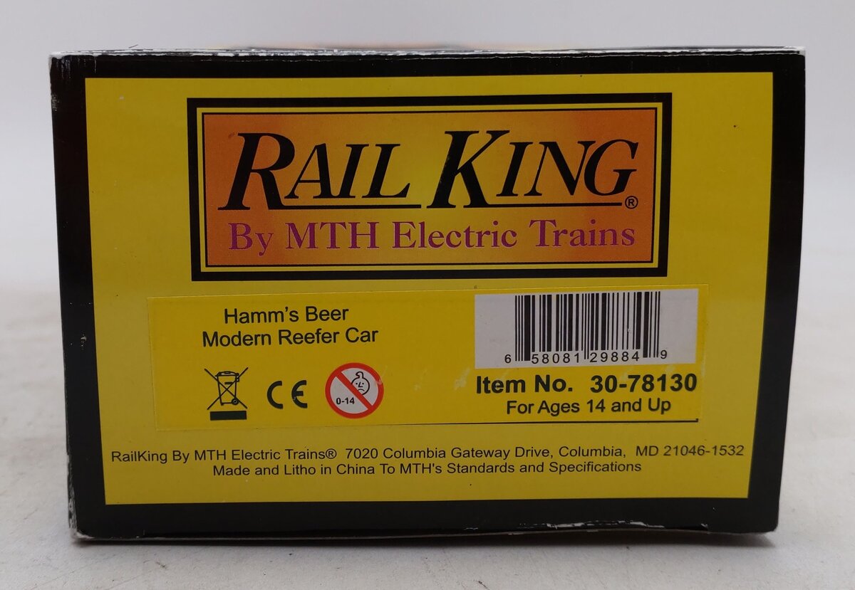 MTH 30-78130 Hamm's Beer Modern Reefer Car