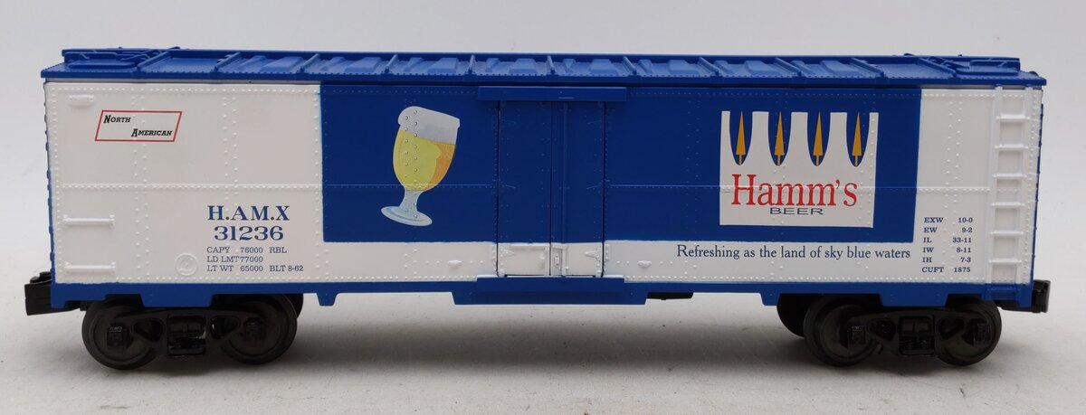 MTH 30-78130 Hamm's Beer Modern Reefer Car