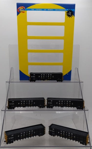 Athearn 97552 HO Scale Union Pacific 50' Thrall High-Side Coal Gondola 5 Pack