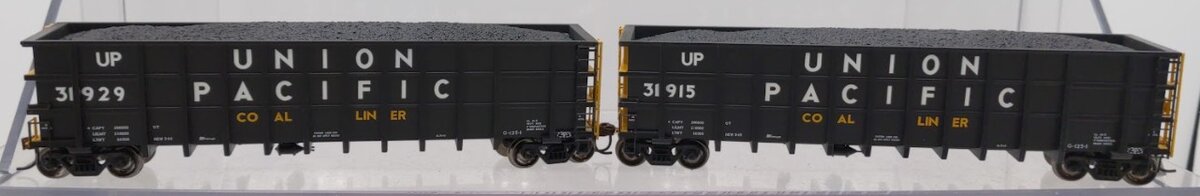 Athearn 97552 HO Scale Union Pacific 50' Thrall High-Side Coal Gondola 5 Pack