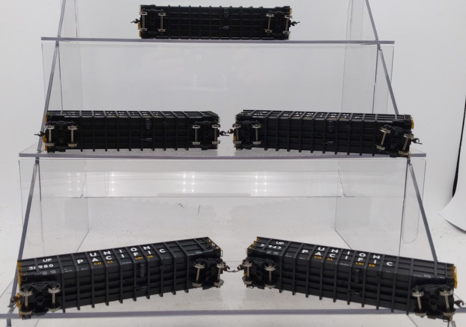 Athearn 97552 HO Scale Union Pacific 50' Thrall High-Side Coal Gondola 5 Pack