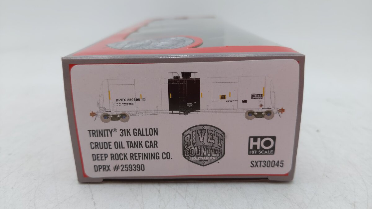 Scale Trains SXT30045 HO DPRX Trinity Rail 31,000 Crude Oil Tank Car #259390