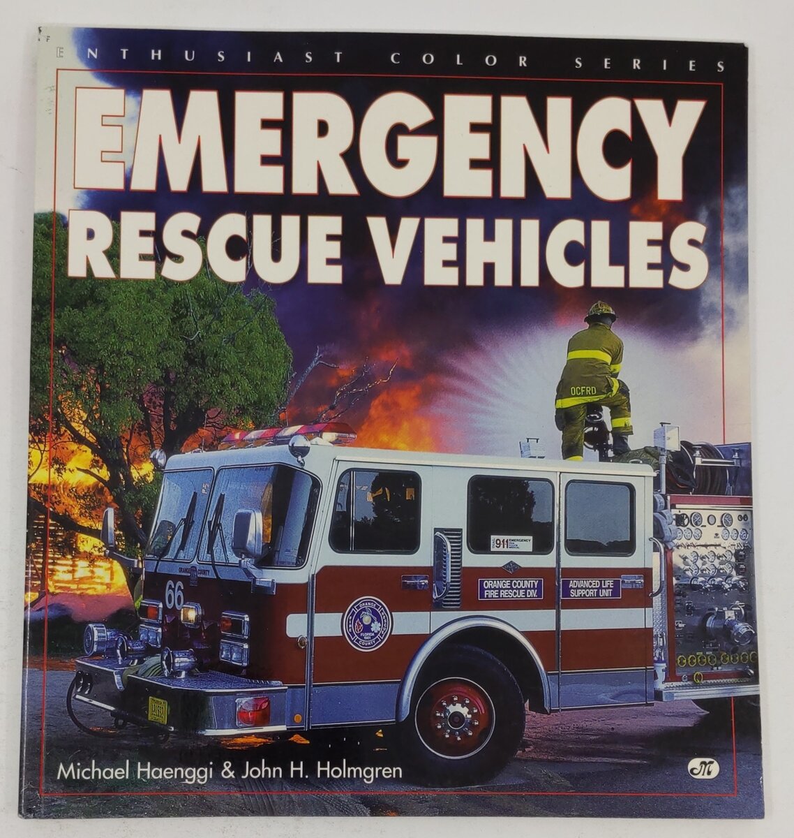 Emergency Rescue Vehicles Paperback Book By Michael Haenggi, John H. Holmgren VG