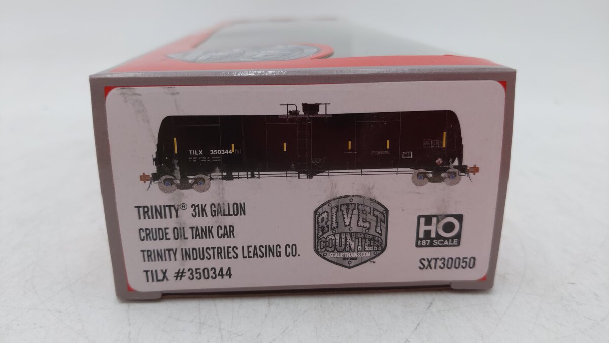 Scale Trains SXT30054 HO TILX Trinity Rail 31,000 Crude Oil Tank Car #350395