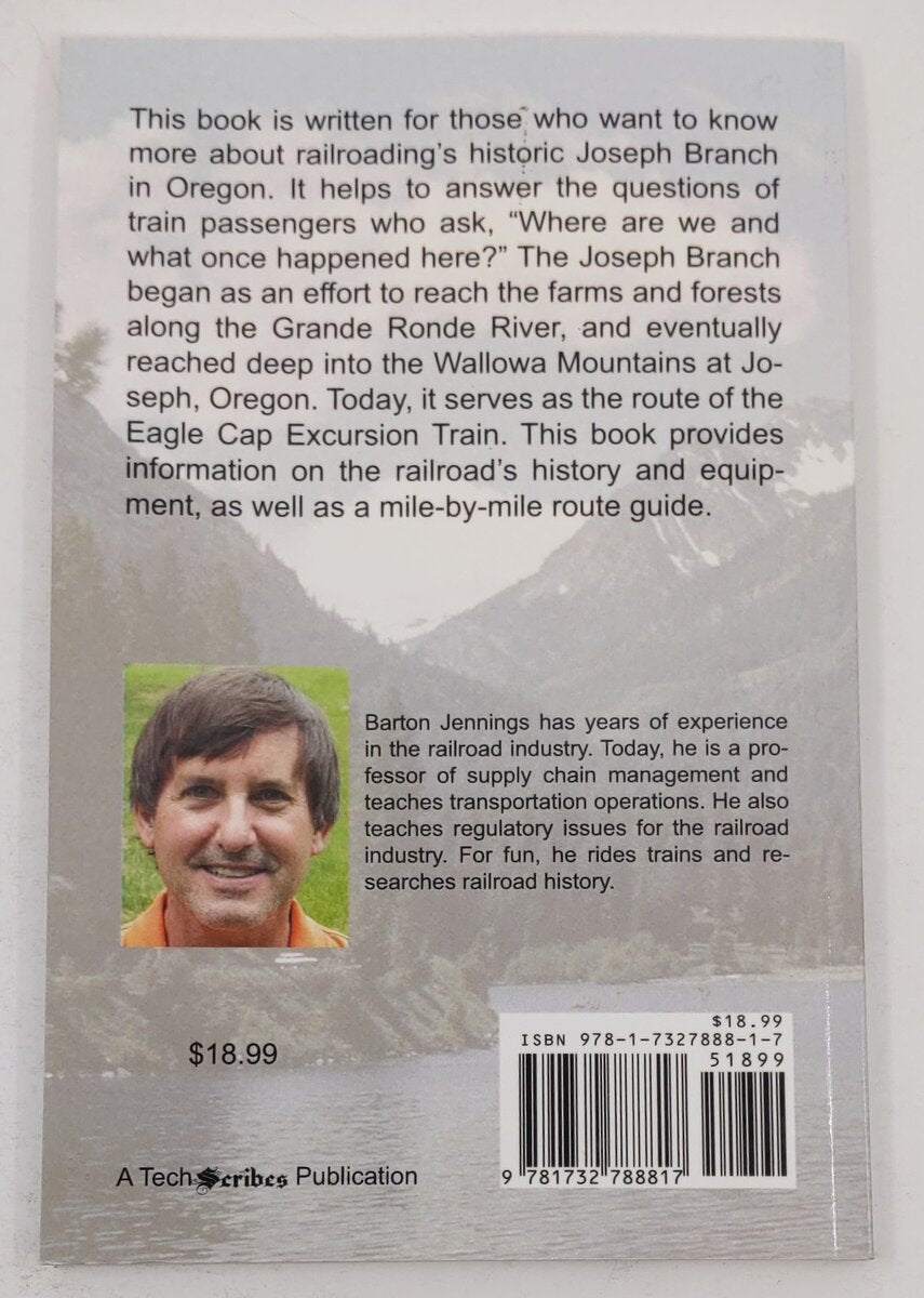 Oregon's Joseph Branch Paperback Book By Barton Jennings EX
