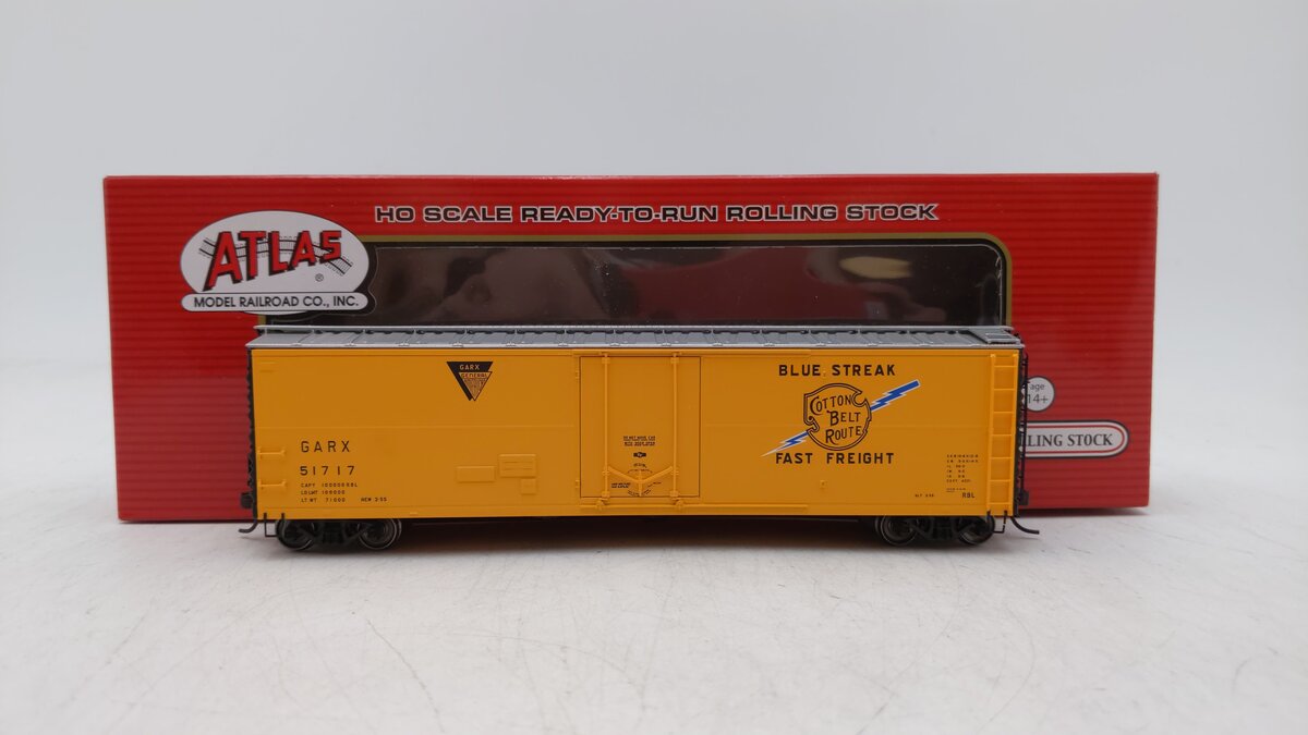 Atlas 20003529 HO Cotton Belt 50' GARX Reefer #51717