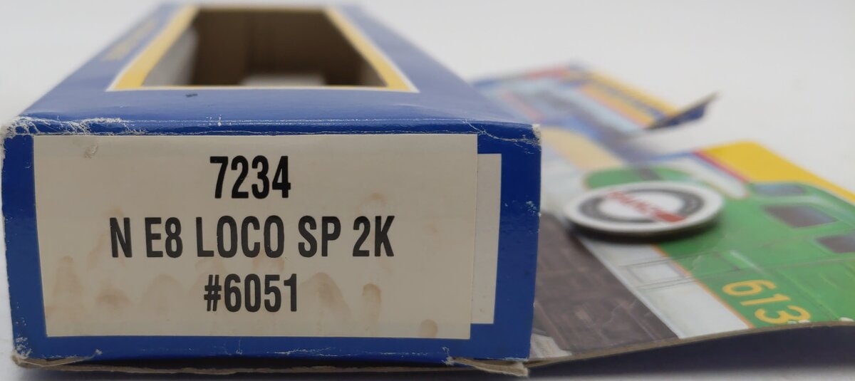 Life Like 7234 N Scale Southern Pacific E8 Diesel Locomotive #6051 LN/Box