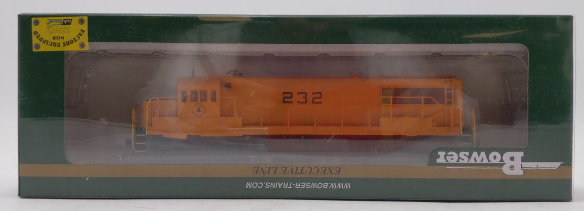 Bowser 23823 HO Maine Central GE U25B Diesel Locomotive #232 with LokSound & DCC