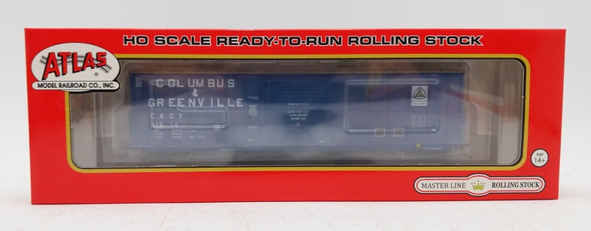 Atlas 20007139 HO Columbus & Greenville Master CNCF 5000 50' Box Car #21514