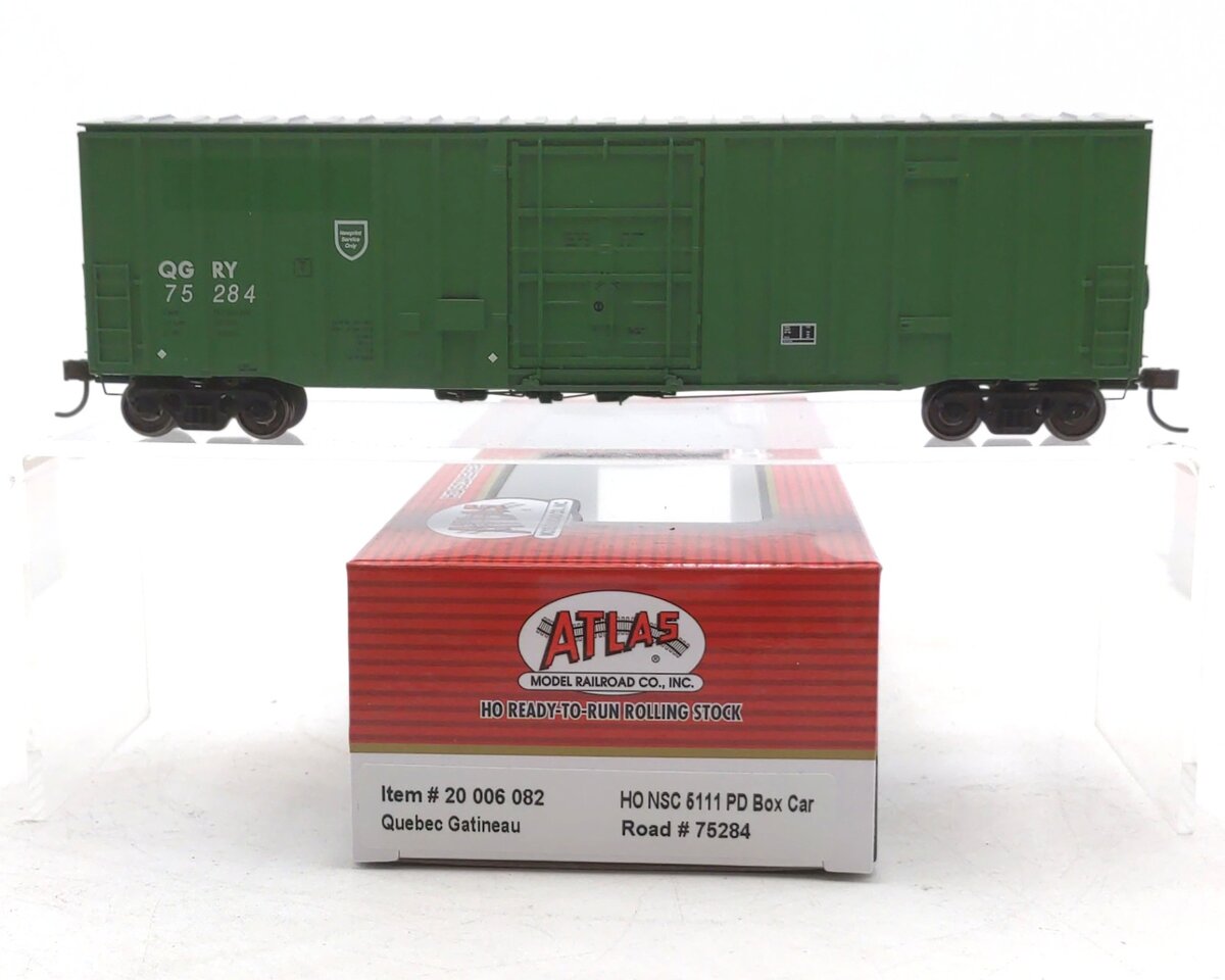 Atlas 20006082 HO Quebec Gatineau NSC 5111 50' Plug-Door Box Car #75284