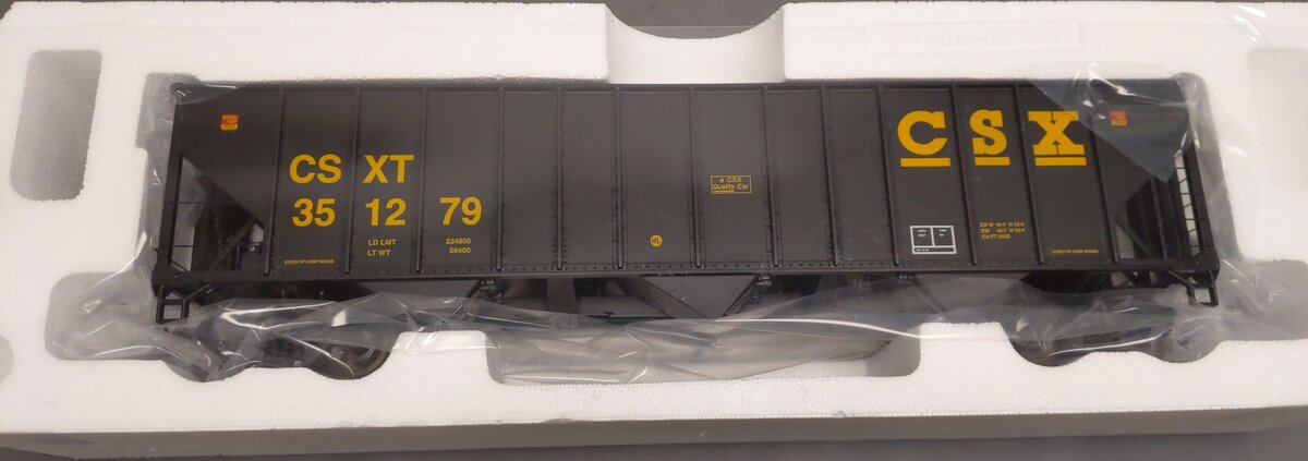 Bachmann 93656 G CSX Bethlehem Steel 100-Ton 3-Bay Hopper #351279